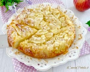 Torta Di Mele Light Con Yogurt E Senza Burro Ricetta Facile E