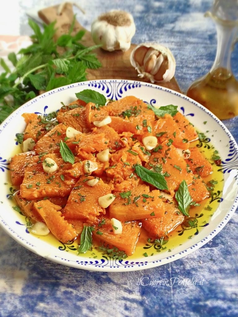 zucca in agrodolce