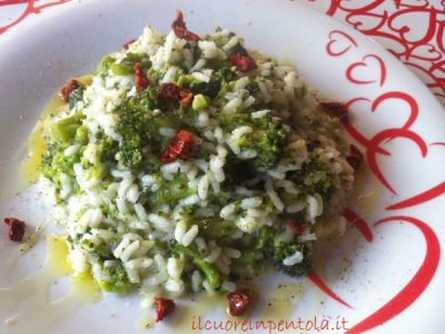 risotto broccoli e gorgonzola