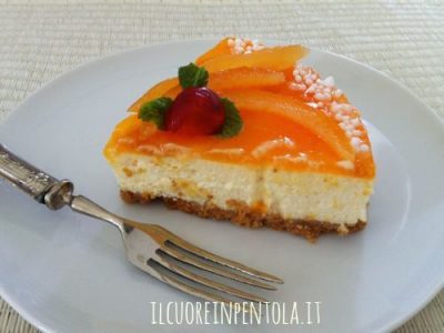 cheesecake al mandarino