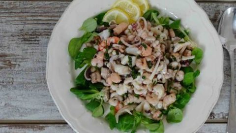 Insalata Di Mare Veloce Ricette Di Cucina Il Cuore In Pentola