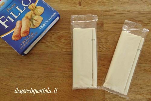Pasta fillo - Come si usa la pasta fillo - Il Cuore in Pentola