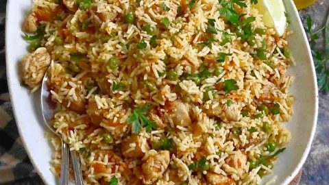 riso basmati con pollo