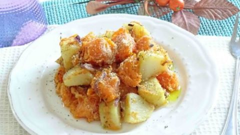 Patate E Zucca Al Forno Ricetta Patate E Zucca Al Forno