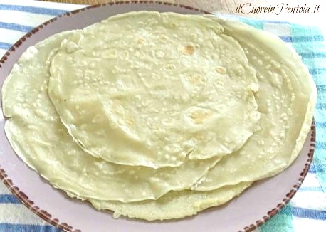 crepes con farina di farro