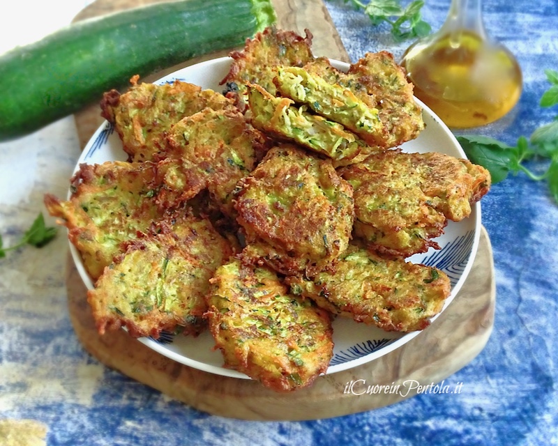 fritelle di zucchine