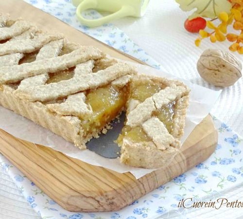 Crostata Con Marmellata Di Fichi Ricetta Il Cuore In Pentola