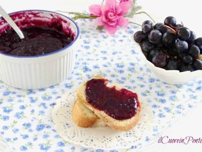 marmellata di uva fragola