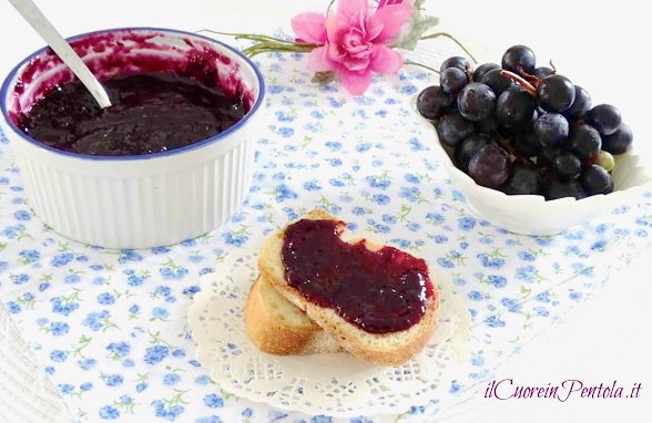 marmellata di uva fragola