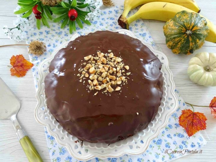 Torta Banane E Cioccolato - Ricetta Con Foto Il Cuore In Pentola