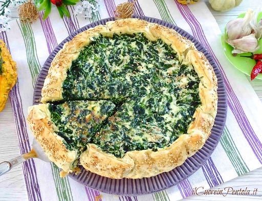 Torta Salata Ricotta E Spinaci Ricetta Facile E Veloce Il Cuore In Pentola