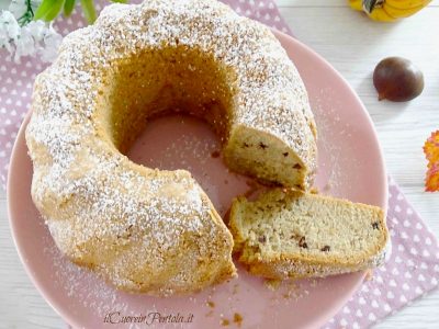 ciambella con farina di castagne