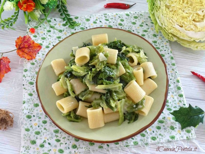 Pasta Con La Verza - Ricetta Pasta E Verza Il Cuore In Pentola