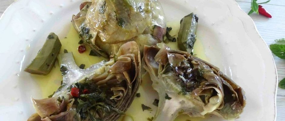 carciofi alla romana