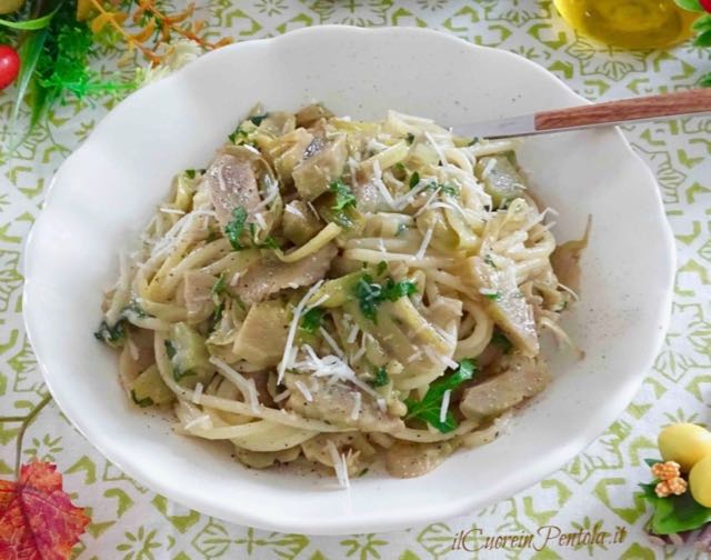 Pasta Con I Carciofi Ricette Con Carciofi Il Cuore In Pentola