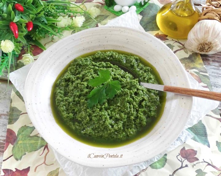 Salsa Verde Bimby Ricetta Per Bimby Tm5 E Tm31 Il Cuore In Pentola