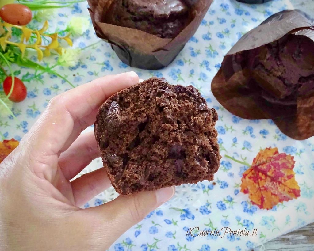 muffin al cioccolato ricetta