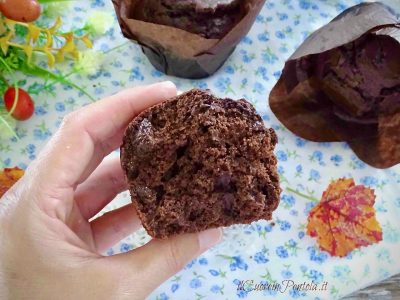 muffin al cioccolato bimby