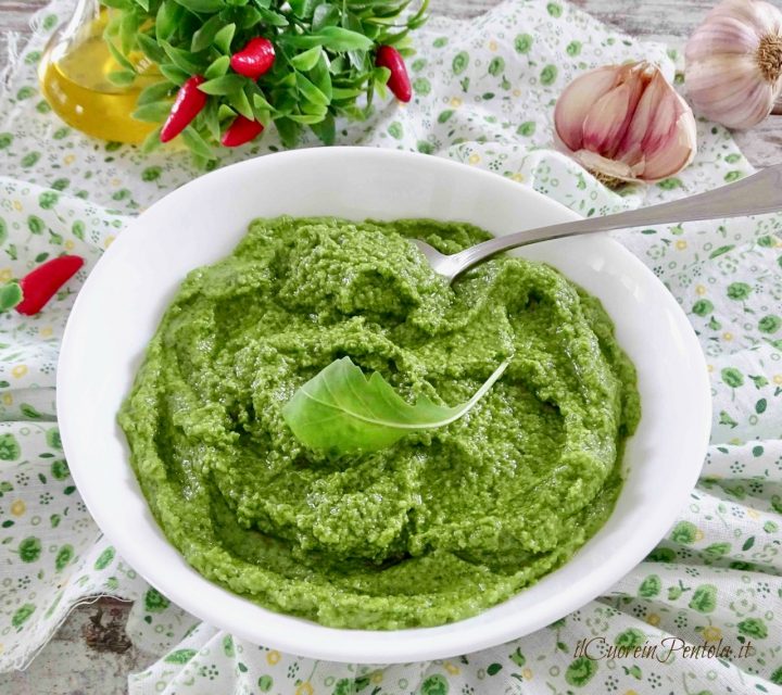 Pesto Di Rucola Bimby Ricetta Con Bimby Tm5 E Tm31 Il Cuore In Pentola