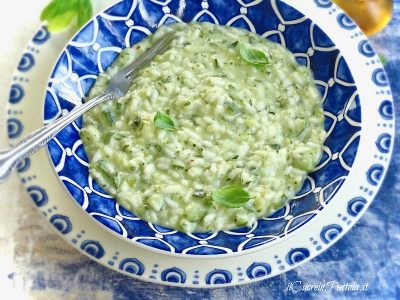 risotto con le zucchine