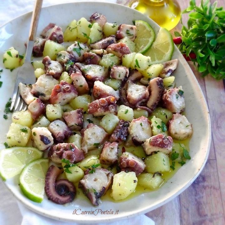 Insalata Di Polpo E Patate Ricetta Classica Passo Passo