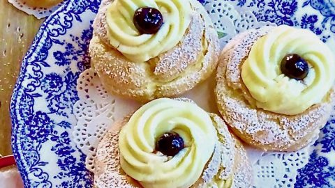 zeppole di san giuseppe al forno