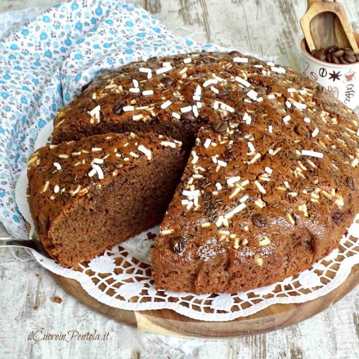 Torta Al Caffe Ricetta Con Caffe Solubile O Espresso Il Cuore In Pentola