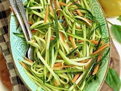 insalata di zucchine crude