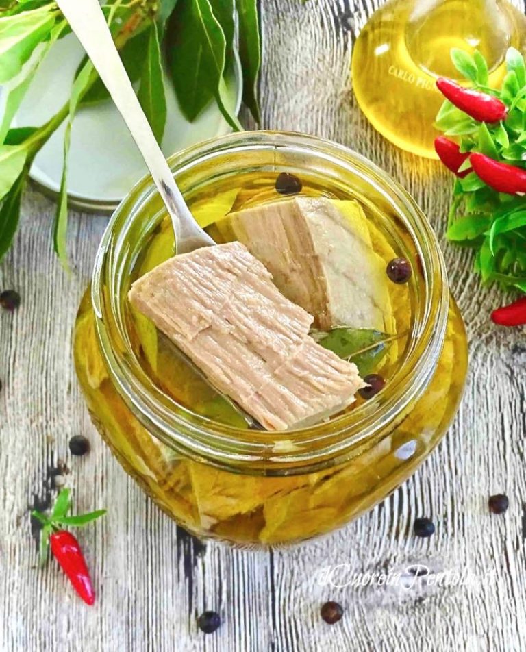 Tonno sott'olio fatto in casa - Ricetta Il Cuore in Pentola