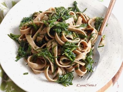 pasta con agretti