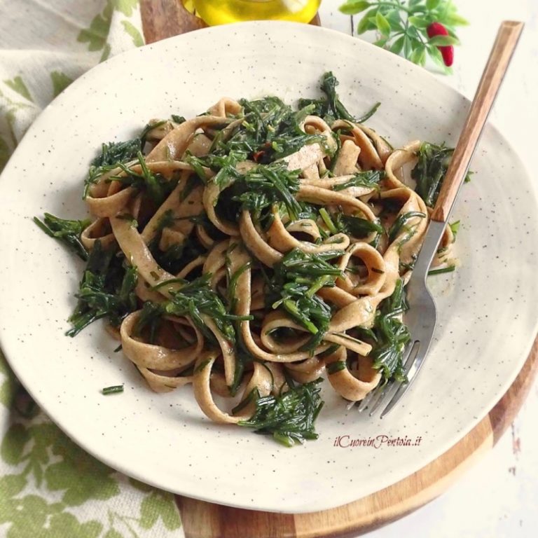 Pasta Con Agretti: Ricetta Light E Gustosa In Pochissimi Minuti!