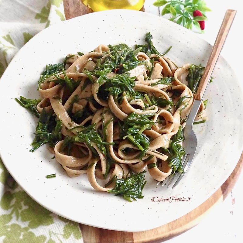 pasta con agretti