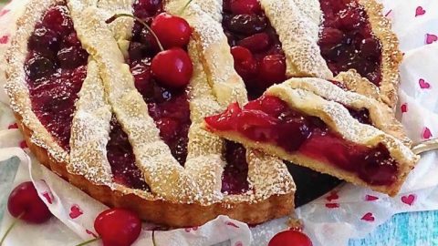 crostata di ciliegie