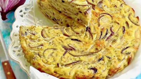 Frittata di cipolle: ricetta al Forno e in Padella (passo passo)