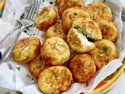 frittelle di ricotta salate