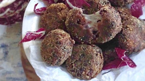 polpette di radicchio