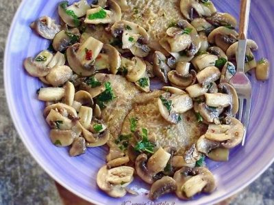 scaloppine ai funghi