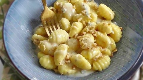 gnocchi al gorgonzola