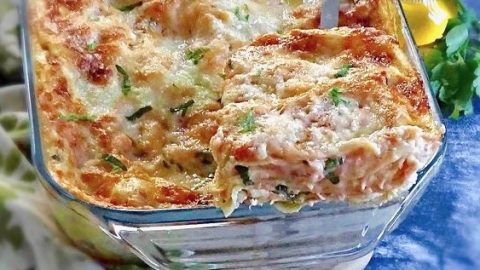 lasagne al salmone