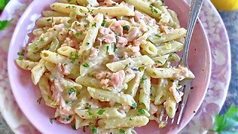 pasta al salmone