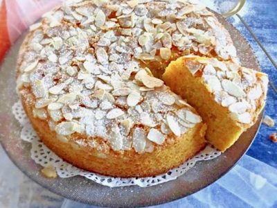 torta carote e mandorle