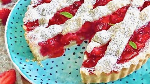 crostata alle fragole