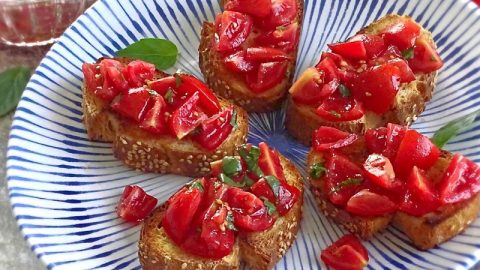 bruschette al pomodoro