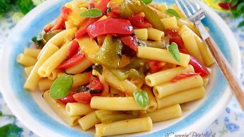 pasta con peperoni