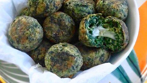 polpette di spinaci