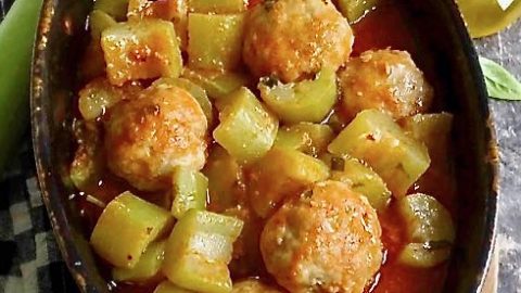 polpette e zucchine