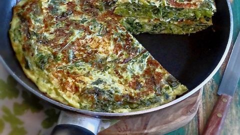 frittata di cime di rapa