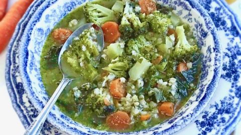 zuppa di broccoli