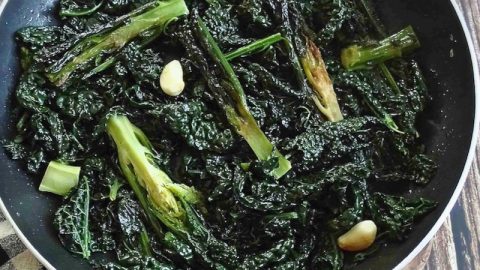 cavolo nero in padella