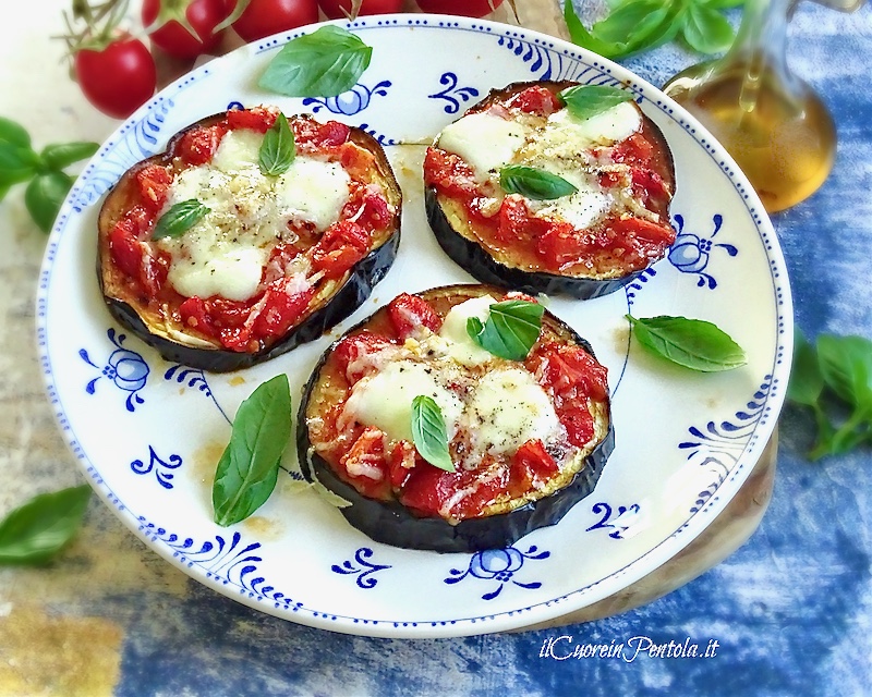 pizzette di melanzane friggitrice aria